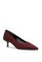 26K-236 Burgundy Women's Heeled Shoes - 2