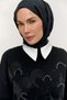 Kalp Motif İşlemeli Triko Tunik - 4