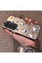 Cute Cartoon Cat Style Case Compatible with Samsung Galaxy S25 Plus, Shock-Absorbing Structure, Matte Texture - 2