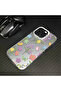 Poco C65 Compatible Colorful Flower and Butterfly Case, Shock-Absorbing Structure, Matte Texture - 4