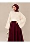 Women's Bat Sleeve Oversize Knitwear Sweater - 4
