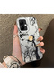 Infinix Smart 10 Compatible Firm Tree and Full Moon Art Case, Shock-Absorbing Structure