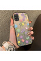 Samsung Galaxy A31 Compatible Colorful Flower and Butterfly Case, Shock Absorbing Structure, Matte Texture