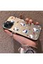 Cute Cartoon Cat Style Case Compatible with iPhone 13/14, Shock-Absorbing Structure, Matte Texture - 2