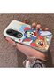 Vivo V50 Lite 4G/5G Compatible Cute Cartoon Cat and Mouse Case, Shock Absorbing Structure, Matte Texture - 2