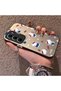 Infinix Hot 60 Pro Compatible Cute Cartoon Cat Style Case, Shock-Absorbing Structure, Matte Texture - 2