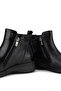 Women's Genuine Leather Black Casual Boots - 6