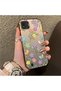 Realme C20/C20A Compatible Colorful Flower and Butterfly Case, Shock Absorbing Structure, Matte Texture