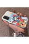Samsung Galaxy A33 Compatible Cute Cartoon Cat and Mouse Case, Shock-Absorbing Structure, Matte Texture - 2