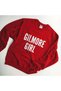 Gilmore Girls Stars Hollow Printed Cotton 3 Thread Threaded Crew Neck Oversize Sweatshirt