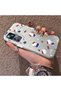 Mi 12T/12T Pro Compatible Cute Cartoon Cat Style Case, Shock Absorbing Structure, Matte Texture - 2