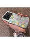 iPhone 17 Pro Max Compatible Colorful Flower and Butterfly Case, Shock-Absorbing Structure, Matte Texture - 2