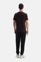 Brown Basic Crew Neck T-Shirt with Shoulder Stitching Detail - 2
