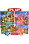 2 Adet 100 Parça Puzzle Set-5