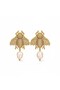 Handmade Natural Pearl Design Earrings