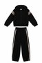 Girl's 8-14 Years Old Striped Detailed Double Tracksuit Set Black - 4