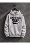 Camping Mode on Outdoor Hoodie - Unisex Hooded Sweatshirt - 2