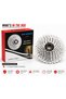 NEW SHIMENG 9-Speed Bicycle Freewheel, Threaded Rear Gear Sprocket, Steel Multi-Speed Replacement for Mountain, Road, Hybrid, City & Folding Bikes, Silver - 2