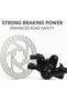 Electric Scooter Brake Disc Caliper Kit – 140mm 6-Hole Aluminum Alloy Rotor with Caliper, Durable Stainless Steel Replacement for E-Scooter Braking Performance & Safety Upgrade - 6