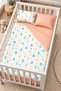 Abc 100% Cotton Ranforce Baby Duvet Cover Set - 3