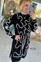 Kordone Embroidered Knitwear Dress 7K131 - 3