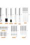 BBQ Grill Tool Set, Stainless Steel, 26 Pieces with Aluminum Carrying Case - 2