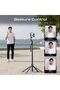 TriPop-Ai+ Smart AI Selfie Stick Tripod with Auto Pop-Up Quadripod, Face Tracking, Cruise Mode, Adjustable AI Lens, Wireless Selfie Remote and 360° Rotation - 3