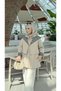Plaid Hooded Detailed Zippered Women's Trench Coat - 5