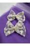 Lace Mini Bow Hair Clips - 2