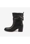 Hawen Angels Women's 7cm Rubber Sole Genuine Leather Boots 71455 - 2