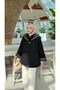 Plaid Hooded Detailed Zippered Women's Trench Coat - 5