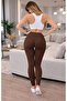 Women's High Waist Body Shaper Gathering Tights - 3