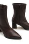 Women's Pointed Toe Heeled Boots - 3