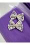 Lace Mini Bow Hair Clips - 3