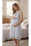 Rm 15419 glitter butterfly strap maternity postpartum nightgown