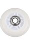 Kids Drift Scooter Replacement Wheel with Bearing, White Rubber Wheel for Drift Trike Ride-On Toy, 2 Piece - 5