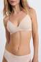 Wireless Lightly Lined Bra In Microfiber - 4