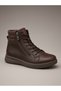 Kemal Aygün-Mammamia Women's Leather Boots |   Lace-Up, External Zipper, Soft Sole