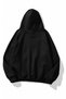 Unisex Women/Men Oversize 3 Thread Premium Quality Hoodie Thick Fabric Hooded Sweatshirt - 2