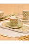 Multicolour Floral Cup And Saucer 9.1oz