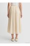 Esvab • Modern & Distinctive Flared Skirt with Waist Drawstring - 5