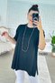 Bat Sleeve Long Knitwear Blouse 7K080 - 3