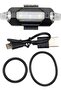 USB Rechargeable Bicycle LED Safety Light, 15 Lumens Bike Tail & Warning Light with 4 Lighting Modes, Waterproof, Quick Mount Rubber Strap for Night Cycling, Road & Mountain Bikes – Red/White - 2