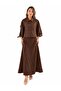 Women's Skirt Jacket Suit Suede Fabric - 4