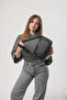 Washable Leather Cross Shoulder Bag Multi-Compartment Soft Textured Stylish Daily Bag Black 18168 - 3