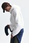 Oversize Washed Hooded Sweatshirt - 4