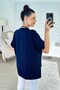 Bat Sleeve Long Knitwear Blouse 7K080 - 2