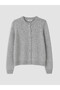 Esvab • Modern & Distinctive Zero Roba Collar Pearl Embroidered Women's Knitwear Cardigan - 6
