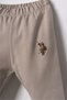 Baby Boy Embroidered Green Cardigan Tracksuit Set 6-36 Months Beige - 5