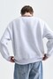 Boxy Fit Printed Sweatshirt - 6
